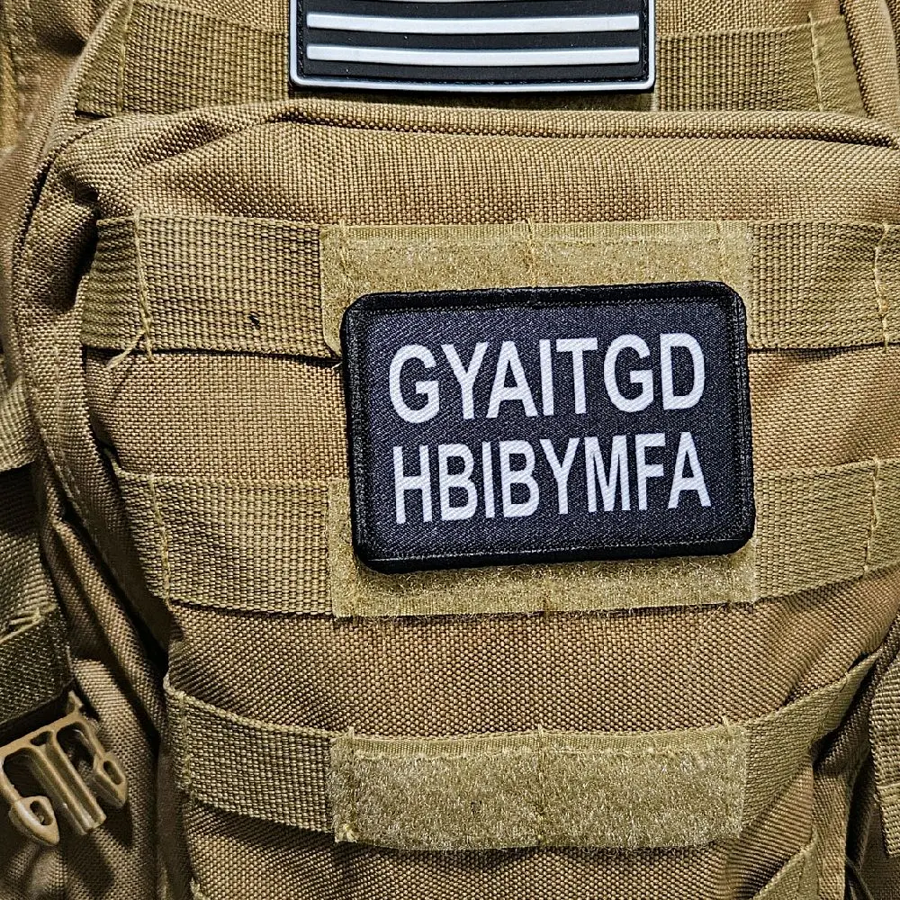 gen x test if you know this you are gen x 2"x3" morale patch with hook and loop backing