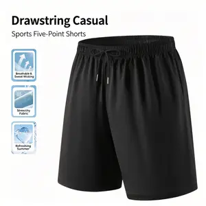 Men'S Casual Breathable Shorts,Shorts Summer,Men'S Shorts Summer,Casual Breathable Comfortable Short,Solid Pocket Waist Short,Breathable Men'Sbottoms,Beach Short Men,Daily Wear Short,Athletic Casual Short,Elastic Drawstring Waist,Lightweight Casual Short