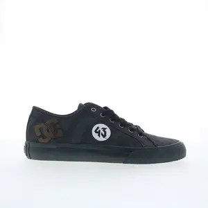 DC 43I Manual DC02960025-GRYBLK Mens Gray Skate Inspired Sneakers Shoes