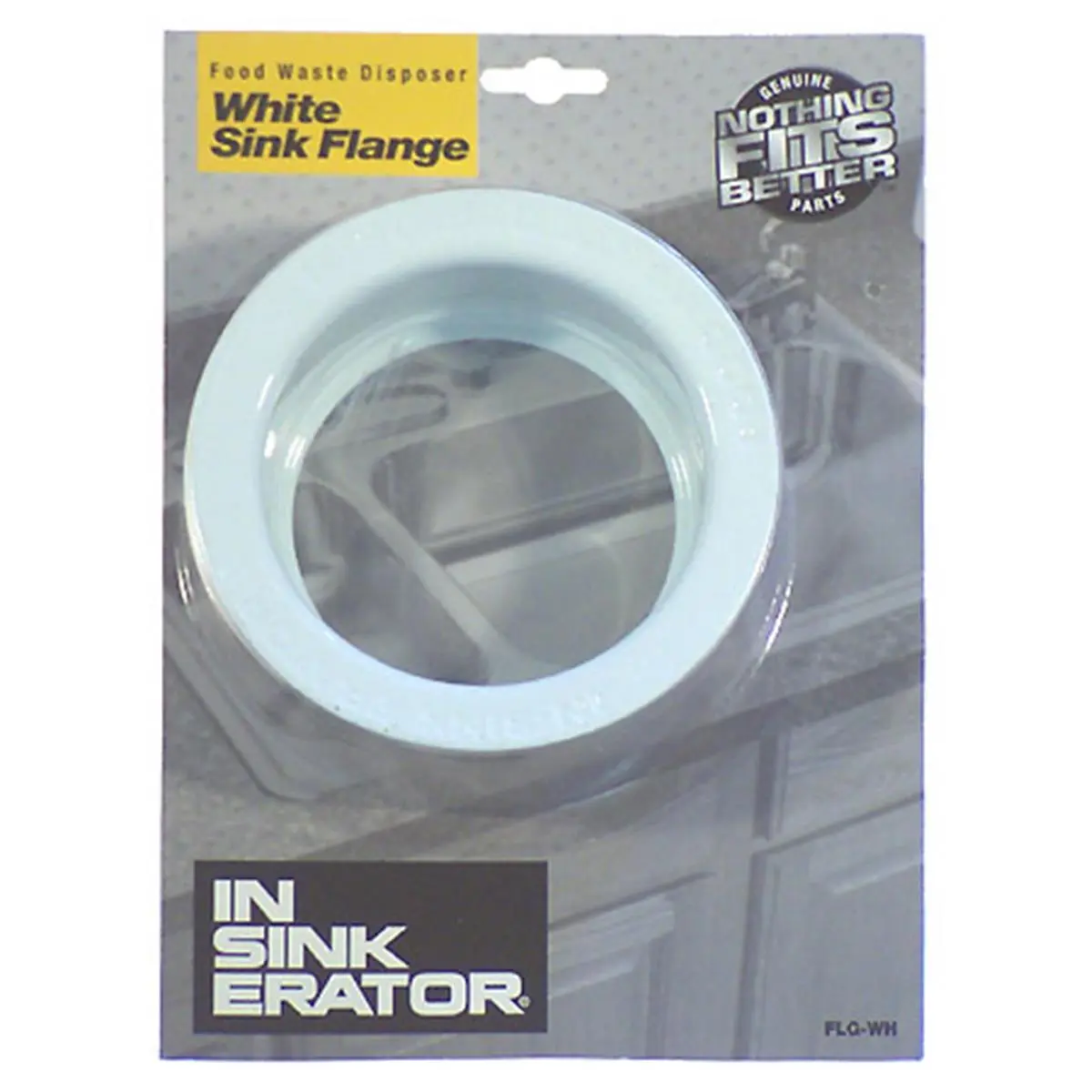 In-sink-erator White Garbage Disposer Sink Flanges FLGWH