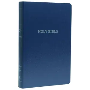 USED-KJV, Gift and Award Bible, Imitation Leather, Blue, Red Letter Edition by Thomas Nelson (Imitation Leather)