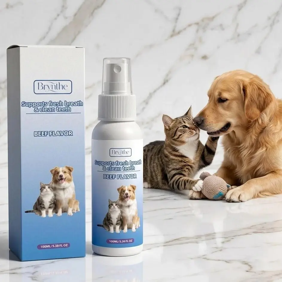 Pet Oral Cleansing Spray | Brighter Teeth & Odor-Free Pet Oral Cleansing Spray | Brighter Teeth & Odor-Free