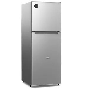 Upstreman 7.1 cu ft Apartment Refrigerator with Freezer, Large Capacity Frost-Free Double Door Fridge, Adjustable Thermostat, for Office Dorm Kitchen Garage (TM71)