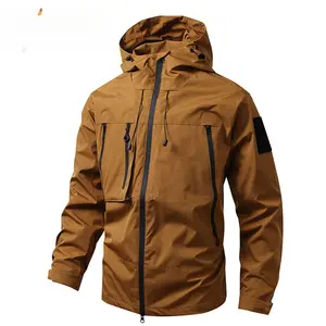 Kyn Apparel Men's Waterproof Hiking Jacket Purple Women Windproof Windbreaker Camping Cycling Trekking Fishing Outdoor Jackets