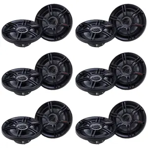 Crunch CS-653 300 Watts 6.5-Inch 3-Way 4 Ohms Steel Basket CS Speakers (12 Pack) Crunch CS-653 300 Watts 6.5-Inch 3-Way 4 Ohms Steel Basket CS Speakers (12 Pack)