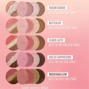 Kaja 3-in-1 Blendable Sculpting Trio - Play Bento - Cream Bronzer, Powder Blush, and Highlighter