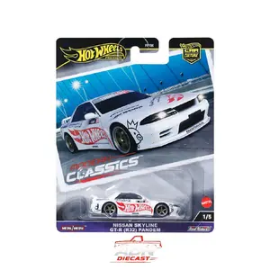 Hot Wheels Nissan Skyline GT-R (R32) Pandem - Car Culture 2024 E