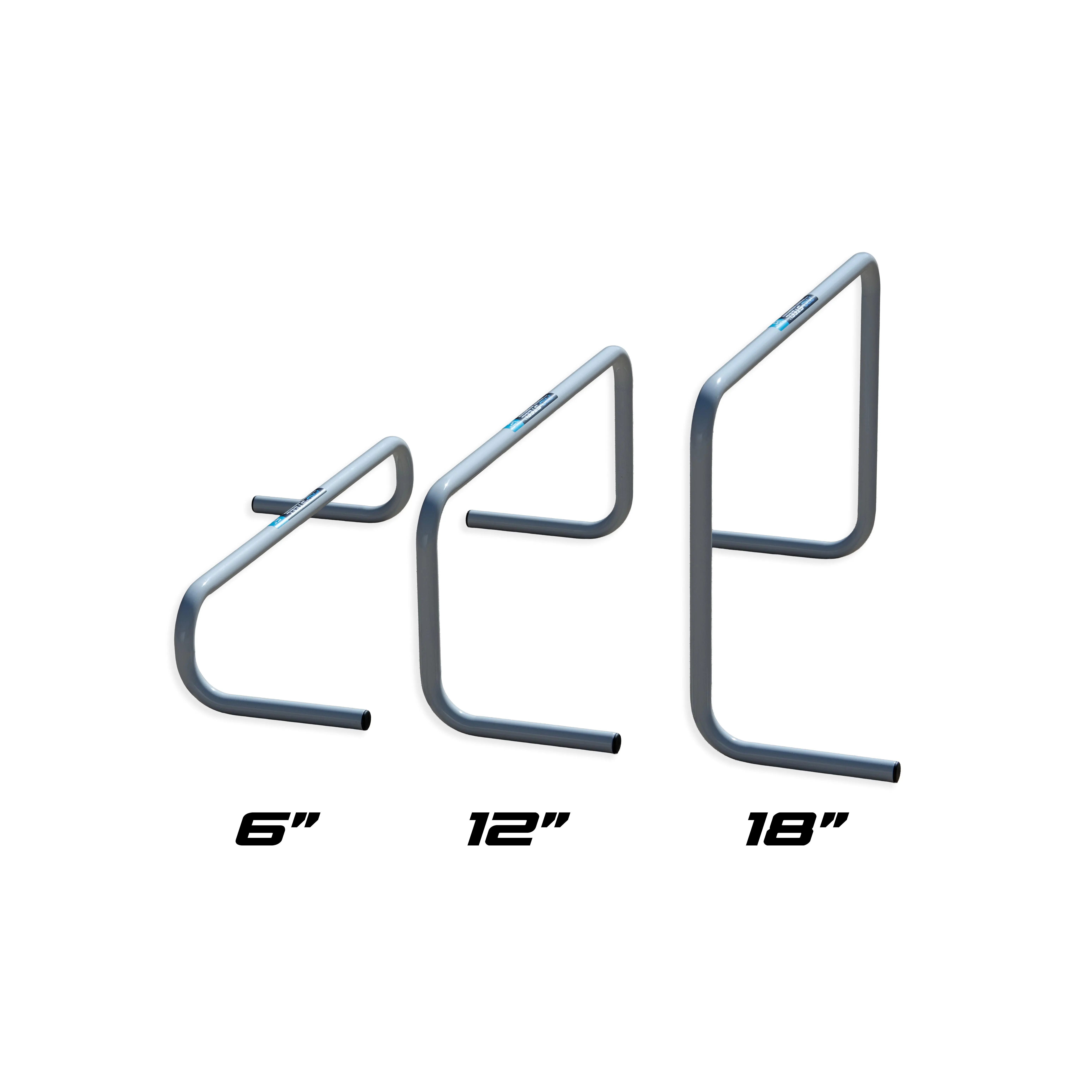 Pro-Steel Agility Hurdles - Fixed Frame, Multi-Size Fitness Equipment for Speed Drills & Sports Training