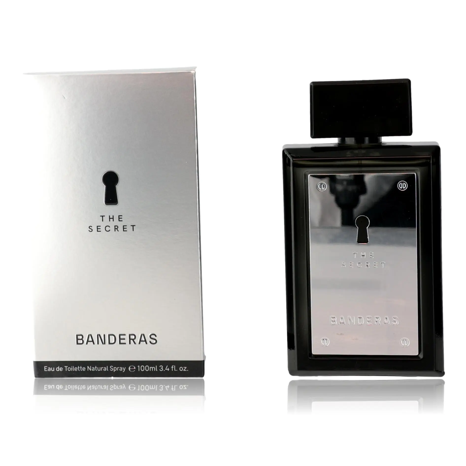 Men's The Secret by Antonio Banderas 3.4 oz EDT Spray - Mint Menthol Spray-On Fragrance, Mint Menthol Men's Fragrance, Spray-On Men's Fragrance