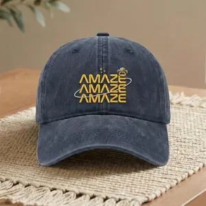 Embroidered Amaze Amaze Amaze Hat, Embroidery Sci-Fi Baseball Cap, Funny Space Hat, Book Lovers Gift, Project Hail Mary Hat, Rocky Inspired