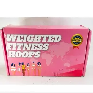 Weighted Fitness Hoops for Effective Workouts and Core Strengthening Ideal for Home Gym Use Enhance Fitness Routine Build Stronger Core