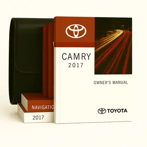 2017 Toyota Camry Owners Manual Set