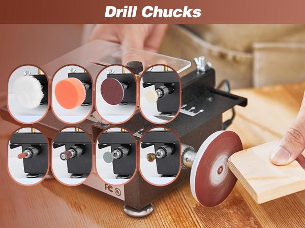 Saker Mini Table Saw, Multi-Functional Portable, 7 Speed Adjustment, Suitable for Metal, Wood, Aluminum Grinding and Cutting, Compact Design Outdoorfun