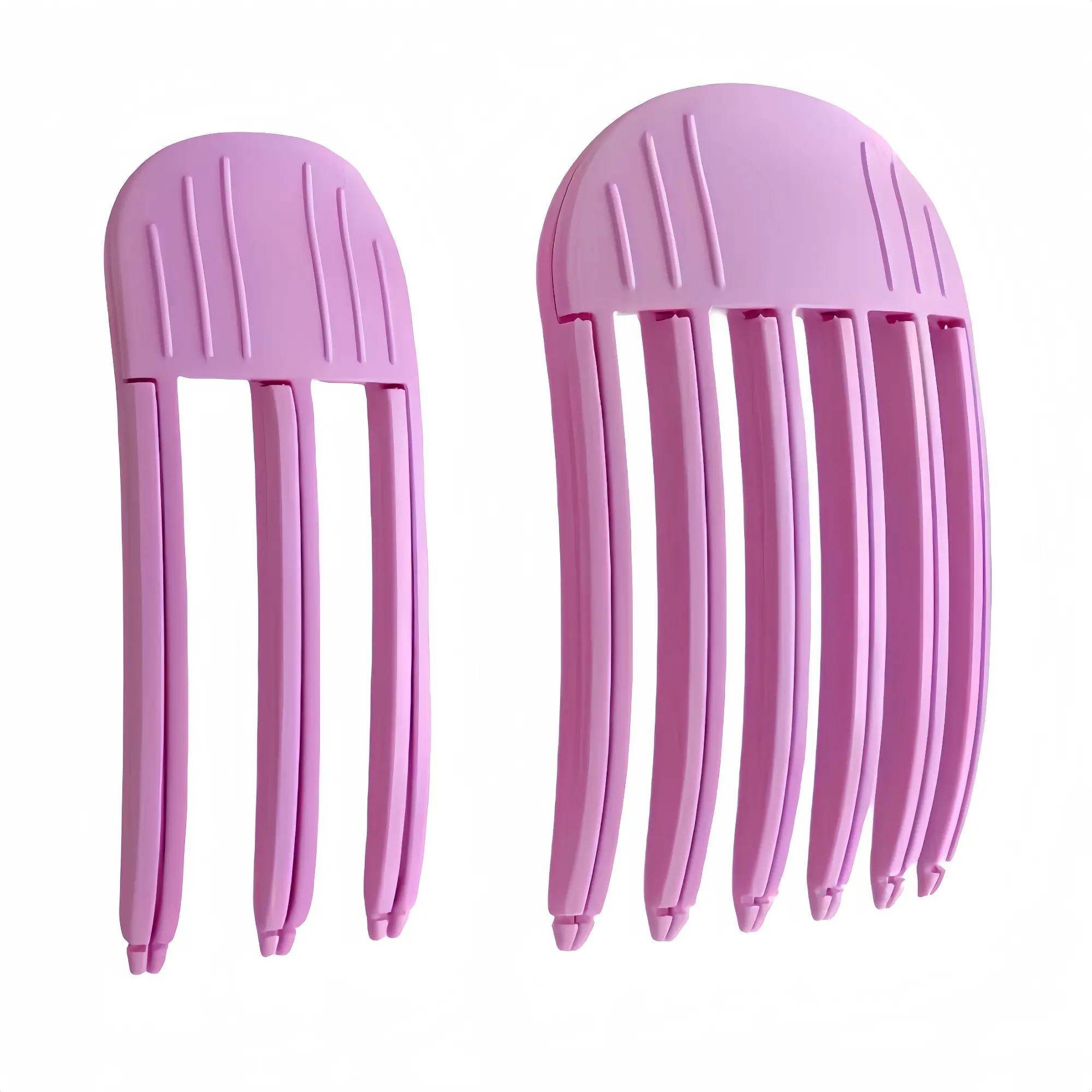 2 Pcs Pink Hair Volume Clips, Toothed Root Lifter for Instant Natural Volume, Fluffy Hair Styling Tool for Women and Men, Hair Clips
