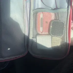 Product Review of Cable Storage Bag, Portable Double Layer Makeup Storage Box, Waterproof Stationary Storage Container, Travel Organization Pouch for Outdoor Travel, Gift Choice #TOP PICKS from I**