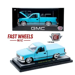 M2 Machines 1:24 1988 GMC Sierra 1500 - Blue  - Release 140B - Diecast 1:24
