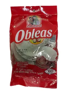 Las Sevillanas Obleas Goat Milk Candy Wafers 7.05 oz (200 g)