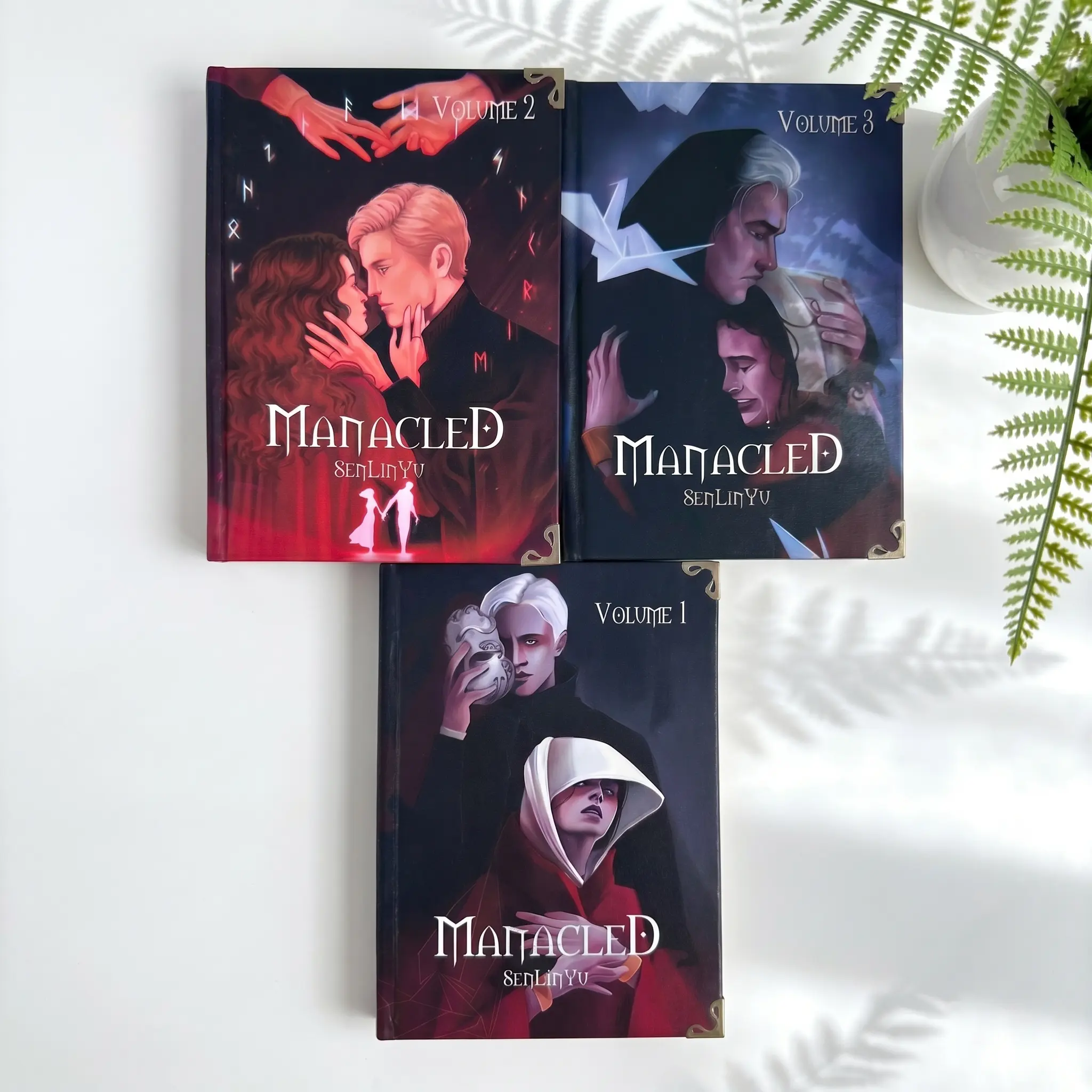 MNC Full Set Vols 1-3 hardcover special edition Multiple cover Design, Dramione Dark Romance Dystopian Novel