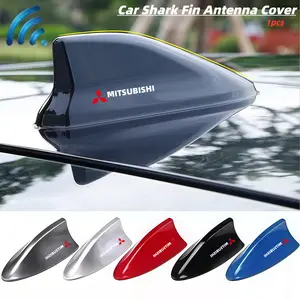 Car Shark Fin Antenna, Universal Enhanced Signal Roof Mount Antenna Decor, Suitable for All Mitsubishi Models, Car Accessories