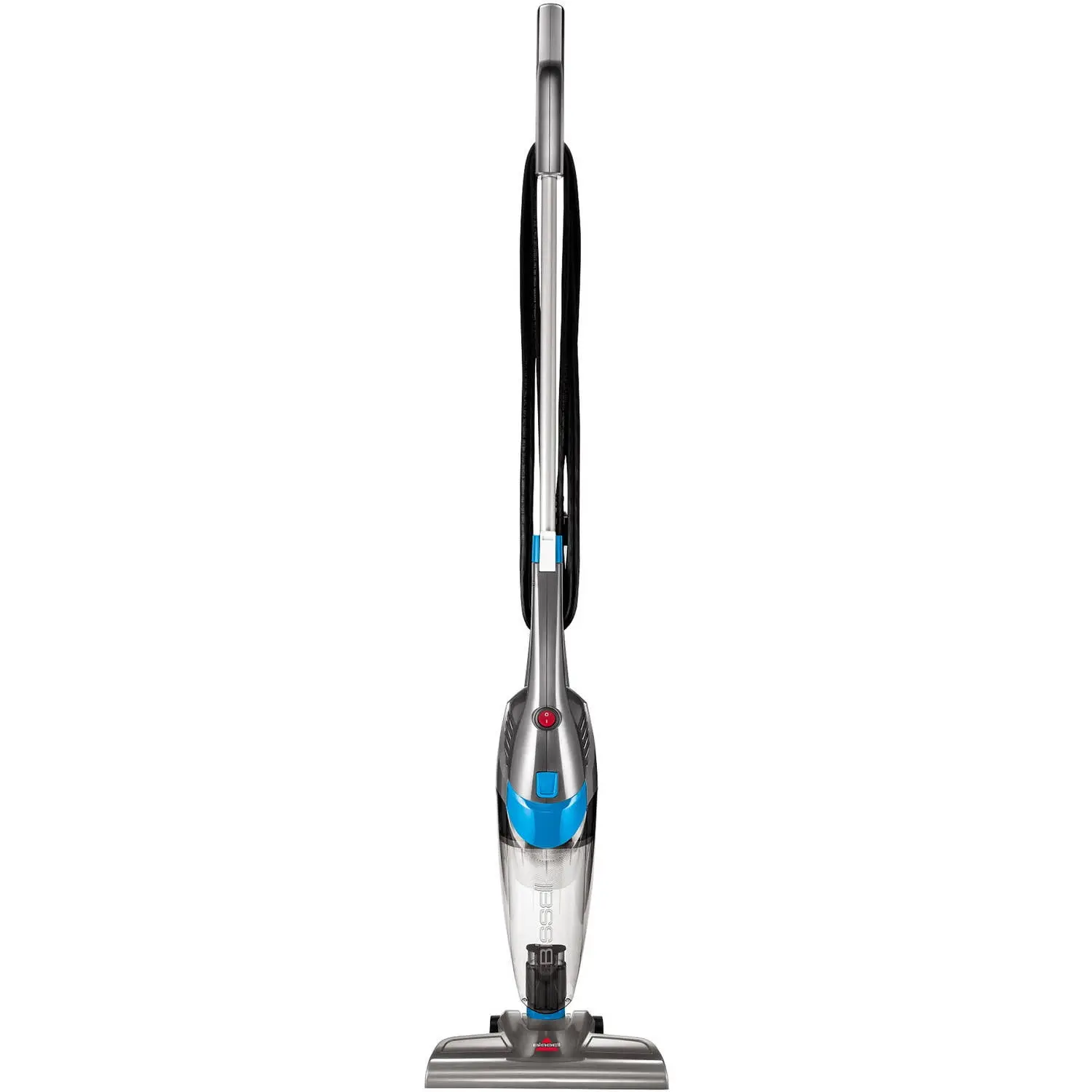 BISSELL 3-in-1, Corded, Stick Vacuum, Carpet, Area Rugs, Hardfloor, Upholstery, Removable Hand Vac, Lightweight, Easy Empty, 2030, Blue & Gray