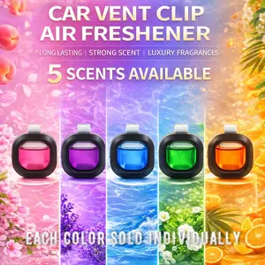 Car Air Freshener Clip, Long-Lasting Car Freshener, 0.14 Oz, 30-Day Odor Eliminator, Vent Clip for Cars, Effective Air Freshening Solution