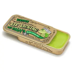 Tinte Cosmetics Vintage Aroma Organic Wax Lip Balm - 0.23 fl oz Single Item, Key Lime Pie-Flavored, Smooth Tinted, for Soft Lips