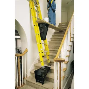 212 MAIN Pivit Ladder Tool, Portable Extension Ladder, Polypropylene Construction, Level Platform, Stability Boost for Uneven Ground, Sturdy Design