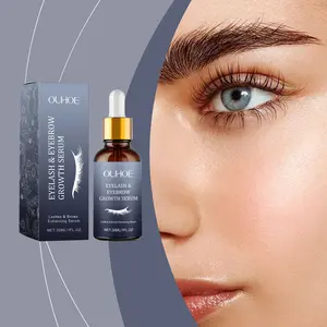 OUHOE Mascara, Daily Gentle Care Eyelash Brow Care Root Natural Slimming Moisturizing Treatment