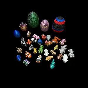 Mystery Easter Egg - Random Mini 3D Printed Fidgets in Various Shapes and Colors