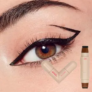 2-in-1 Waterproof Eyeliner Pen - Smooth Easy To Apply Long-Lasting Eyeliner for Waterline Eye Makeup Product