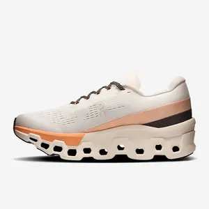 On Women's Cloudmonster 2 Ivory Tangerine