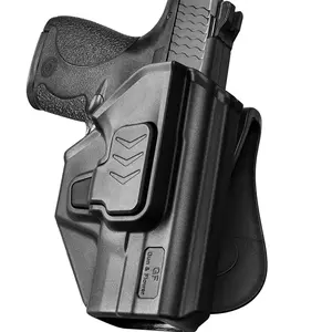 OWB Holster for M&P 9mm/.40 Shield &3.1" M&P 9mm Shield Plus,Right Hand