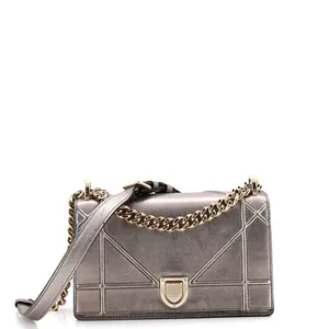 Pre-owned Dior material Messenger Bags Christian Diorama Flap Bag Lambskin Small by Rebag