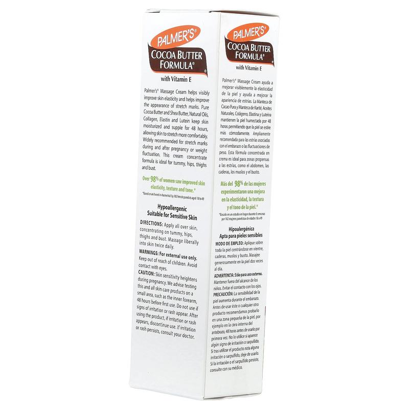 Palmer's Cocoa Butter Formula® with Vitamin E, Massage Cream for Stretch Marks, 4.4 oz (125 g)