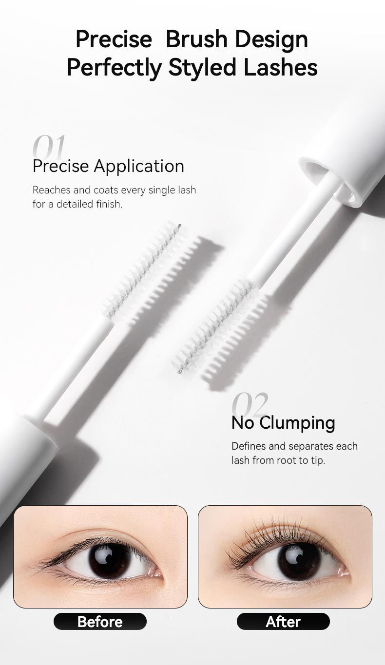 Wosado Eyelash Fixer set long-lasting curl Makeup Mascara