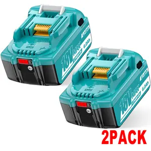 For Makita multi-functional 6.0Ah replacement battery that can be used as a high-power power bank, Equipped with a 65w-YPEC interface, it can charge and discharge., with 18 Volt BL1890 BL1860 BL1850B BL1850 BL1840B BL1840 BL1830B BL1830 BL1815 BL1820