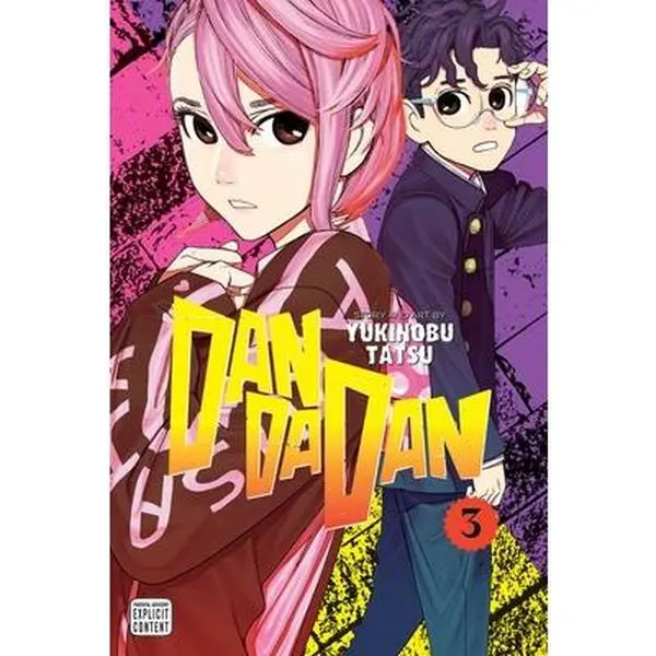 Dandadan Vol. 3 Manga - Yukinobu Tatsu, Comics Paperback for Nerds, Features Momo & Fights