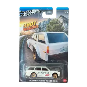 Hot Wheels Silver Series Datsun Bluebird Wagon 510 Hot Wagons 1:64 Diecast Car