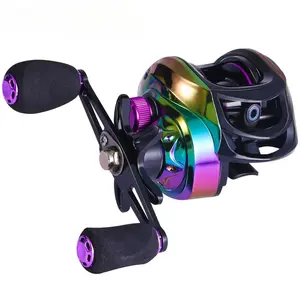 Sougayilang Baitcasting  Fishing Reel 18+1BB Fishing Rod Reel Casting Reel 7.2:1 Gear Ratio  Baitcaster Fishing Reel