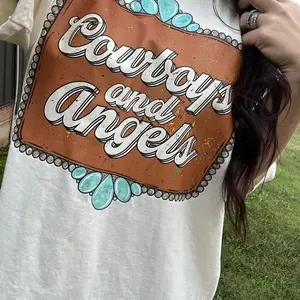 Cowboys and Angels Tee