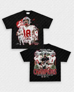 OHIO STATE -ROSE BOWL TEE, Retro Football Shirt ,Football Shirt Christmas Gift Unisex, Football 90s Vintage Fan Gift,football American Graphic Vintage, Gift For women And Man Unisex T-shirt