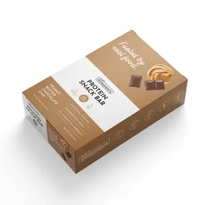 Just Ingredient Protein Snack Bar Peanut Butter Chocolate Chip 12 Pack Made with Real Whole Food Ingredients 10g Protein