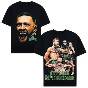 UFC Conor McGregor Collage T-Shirt, Conor McGregor Graphic Tee, MMA Combat, Streetwear Style, Casual Unisex Shirt, Menswear, Gift For UFC Fans
