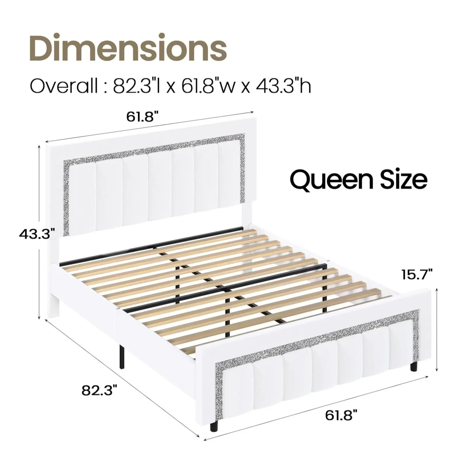 Queen Size White