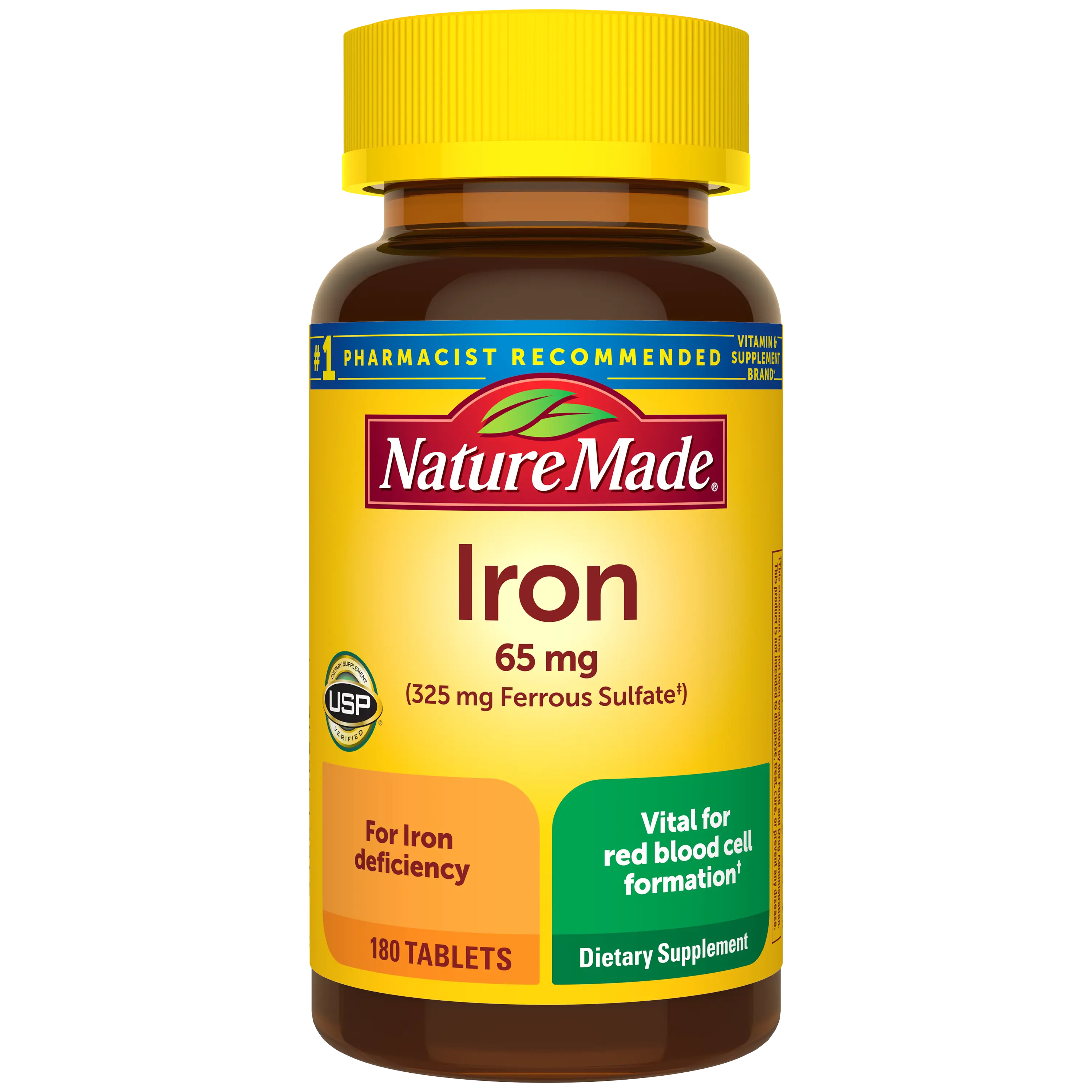 Iron 65 mg Tablets (325 mg Ferrous Sulfate) Iron 65 mg Tablets (325 mg Ferrous Sulfate)