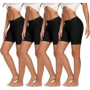 Womens Cotton Boxer Shorts Underwear Anti Chafing Bike Shorts(Regular & Plus Size)