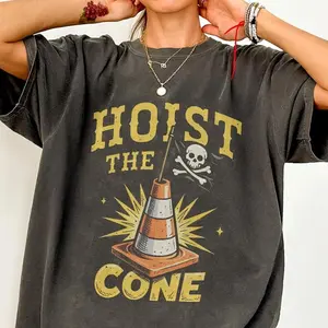Hoist The Cone T-Shirt, Pittsburgh Graphic Tee, Baseball Fan Gift, Unisex Shirt