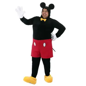 Plus Size Disney Deluxe Mickey Mouse Costume for Adults (© Disney)