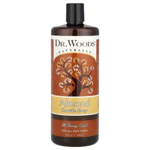 Dr. Woods Almond Castile Soap, 32 fl oz (946 ml)