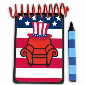 Independence Day (4th of July) Handcrafted Handy Dandy Notebook